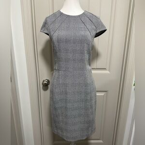 H&M Chic Gray Mini Dress
